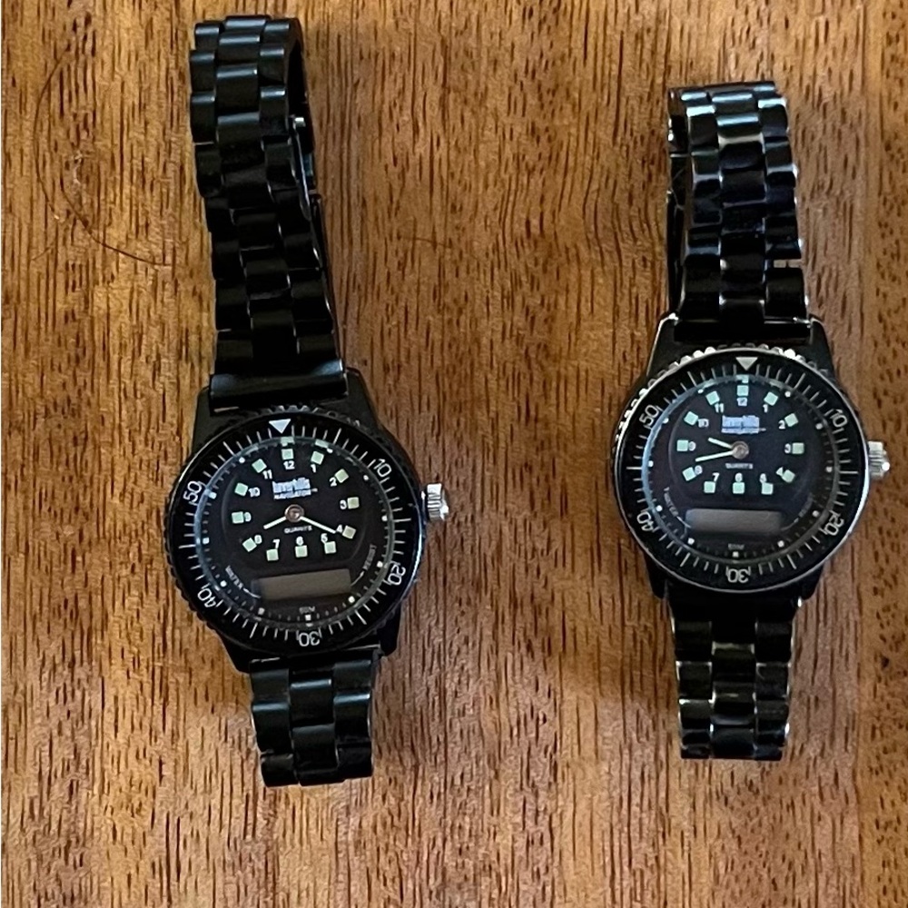 Black Analog Watch